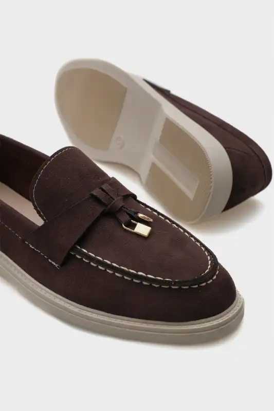 کفش لوفر زنانه لوزی کالیپسو LNP برند Capone Outfitters - 8546