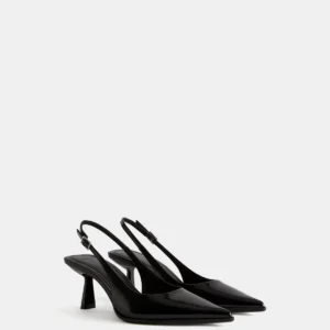 کفش پاشنه‌ بلند زنانه پاشنه کوتاه نوک تیز با پشت باز برند Bershka - 8523