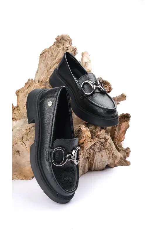 کفش لوفر زنانه پیسی-52650-3441 مشکی - برند Pierre Cardin - 8567 کفش لوفر زنانه پیسی-52650-3441 مشکی - برند Pierre Cardin - 8567