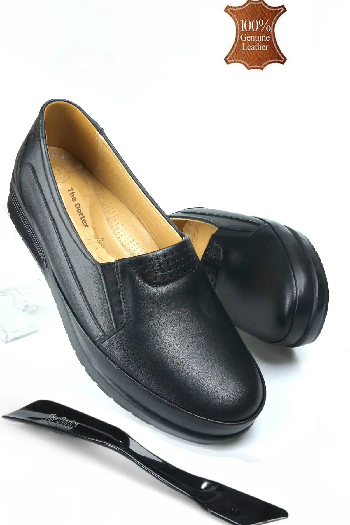 کفش زنانه ortopedik مدل Cd22 با طراحی راحت، از چرم طبیعی مشکی و با قابلیت انعطاف بالا مخصوص مادران. برند The Dortex Shoes - 8470 کفش زنانه ortopedik مدل Cd22 با طراحی راحت، از چرم طبیعی مشکی و با قابلیت انعطاف بالا مخصوص مادران. برند The Dortex Shoes - 8470