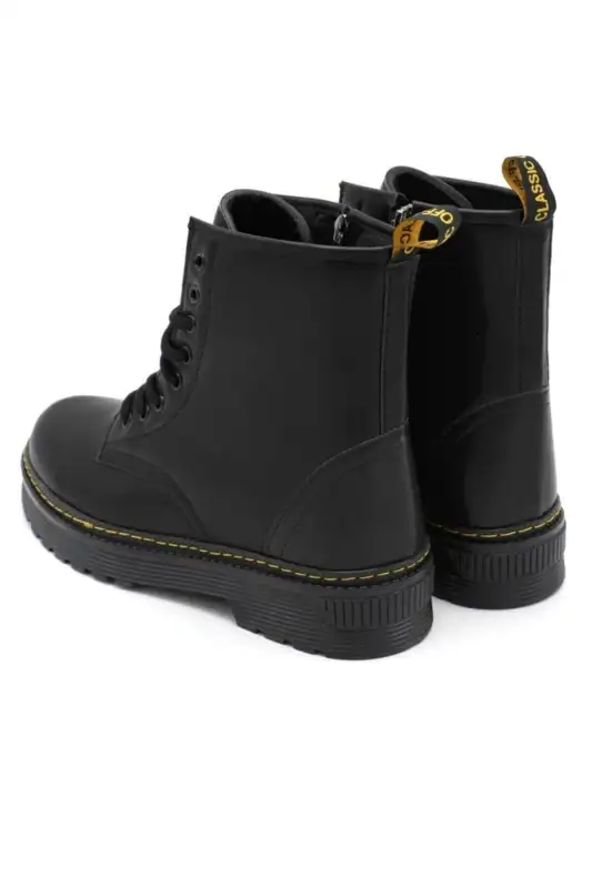 بوت مردانه زمستانی مشکی یونیسکس برند Wanetti - 8628 بوت مردانه زمستانی مشکی یونیسکس برند Wanetti - 8628