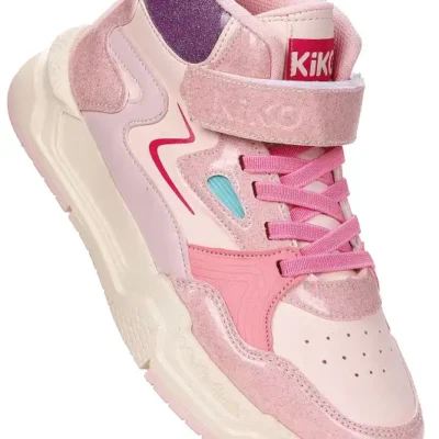 کفش دخترانه ورزشی بچهگانه هایکا-3 با چسب برند Kiko Kids - 8679