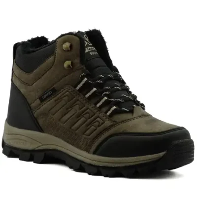 کفش کوهنوردی چکمه خزدار زیپی ویژن برای هر جنسیت مقاوم به سرما سایز ۳۶-۴۷ برند LETAO - 8653